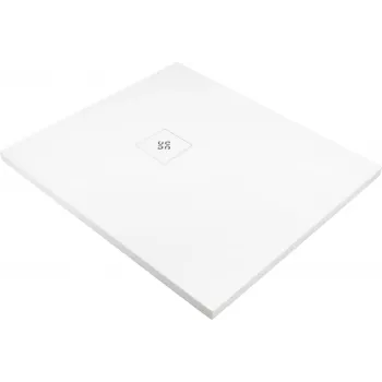 DEANTE Plato de ducha acrílico rectangular 80x90 cm blanco