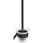 DEANTE ADI N711 set de cepillo para WC suspendido con soporte de acero inoxidable, plata, mate
