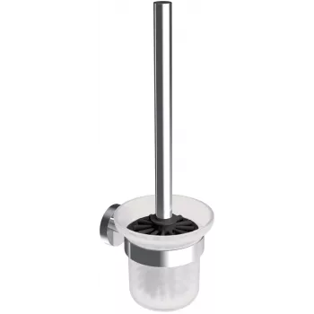 DEANTE ADJ_0711 cepillo de WC de pared con soporte, cromado