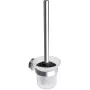 DEANTE ADJ_0711 cepillo de WC de pared con soporte, cromado