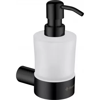 DEANTE ADR_N421 Dispensador de jabón manual de pared 500 ml Blanco ABS con cerradura de llave