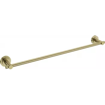 Toallero de pared DEANTE ADT_M621, negro mate, 2 barras, 600 mm, acero inoxidable