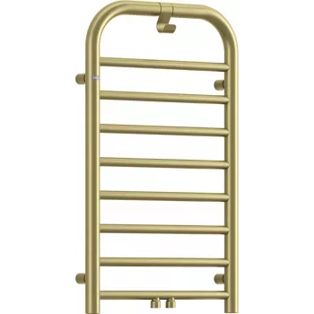 DEANTE AGI RG31 Radiador de baño - altura 85 cm, toallero radiador, acero, blanco, 500W