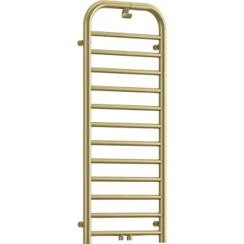 DEANTE AGI_RG41 radiador de baño - altura 121 cm, blanco, 650W, toallero de diseño escalera
