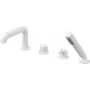 DEANTE Arnika Grifo de bañera de 4 agujeros con set de ducha cromo latón