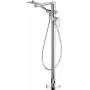DEANTE Grifo monomando de bañera de pie Arnika con set de ducha - negro mate
