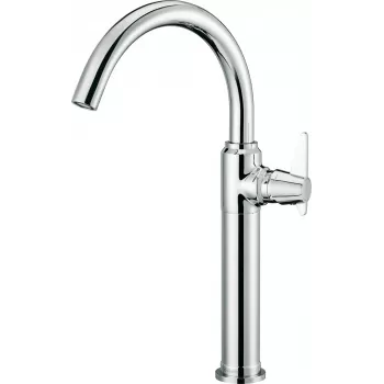 DEANTE Arnika monomando de lavabo alto negro mate BQT_020K