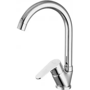 DEANTE Arnika Grifo de cocina negro mate extraíble giratorio