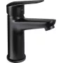 DEANTE Arnika Nero Grifo monomando de lavabo con batería negro mate