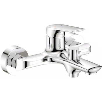DEANTE Arnika Grifo de bañera de pared negro mate