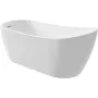 DEANTE Bañera exenta asimétrica de acrílico 170 cm blanca