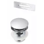 DEANTE Set de accesorios para bañera - desagüe y rebosadero
