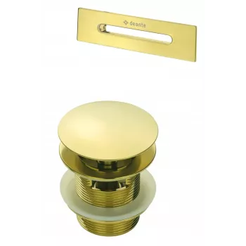 DEANTE set de accesorios para bañera - tapón y rebosadero, cromo