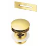 DEANTE Set de accesorios para bañera - desagüe y rebosadero, cromo, latón, automático