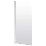 DEANTE Mampara de ducha para bañera 80x140 cm Cromo Aluminio Vidrio templado
