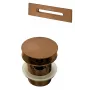 Conjunto de desagüe y rebosadero DEANTE para bañera - cromo, click-clack automático