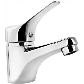 DEANTE BOJ 021M Grifo de lavabo con desagüe automático pop-up, cromo