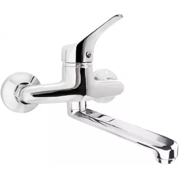DEANTE BOJ 050M Monomando de lavabo de pared negro mate