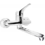 DEANTE BOJ 050M Monomando de lavabo de pared negro mate