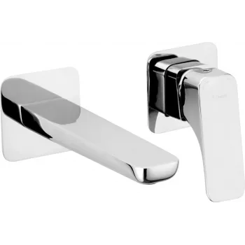 Grifería de lavabo empotrada DEANTE Oro cepillado Montaje en pared Monomando