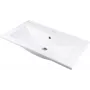 DEANTE lavabo empotrado de cerámica con espacio para grifo