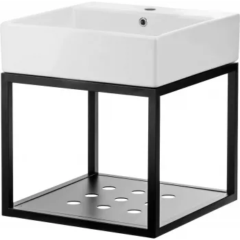 DEANTE CDTW6U5S conjunto de mueble de baño suspendido con lavabo 50x50 cm blanco