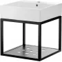 DEANTE CDTW6U5S conjunto de mueble de baño suspendido con lavabo 50x50 cm blanco