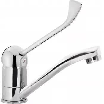 Monomando de lavabo DEANTE Clinic con palanca alargada, cromo