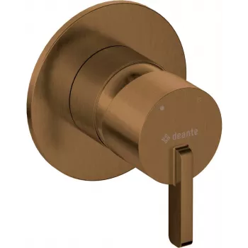DEANTE Grifo de ducha empotrado sin desviador - Cromo, monomando, serie Loge