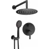 DEANTE Set de ducha empotrado Arnika Nero negro mate