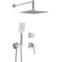 DEANTE set de ducha empotrado Arnika Nero negro mate