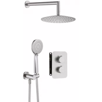 DEANTE Conjunto de ducha empotrado con termostato BOX