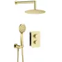 Conjunto de ducha empotrado con termostato DEANTE BOX cromo