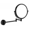 DEANTE Espejo de tocador con brazo móvil - de doble cara, aumento 1x/3x, montaje en pared, Cromo