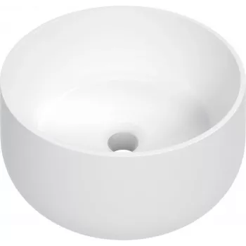 DEANTE Lavabo de sobreponer de cerámica Serie Crea Blanco Brillante