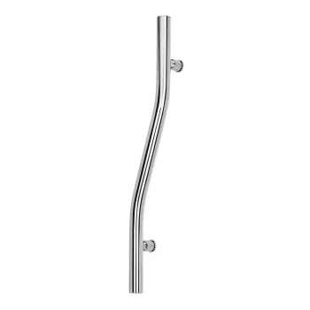 DEANTE soporte decorativo de pared en forma de L acero negro 200x250mm
