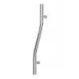 DEANTE soporte decorativo de pared en forma de L acero negro 200x250mm