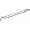 DEANTE Toallero doble de pared cromado serie Osimo Power-Loc tecnología adhesiva sin taladrar