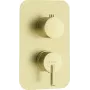 DEANTE Elemento exterior para mezclador BOX - Placa embellecedora para bañera empotrada, negro mate