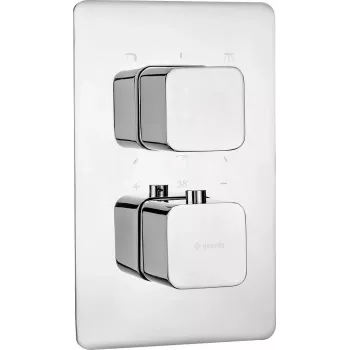 DEANTE Elemento exterior para termostato BOX - cromo