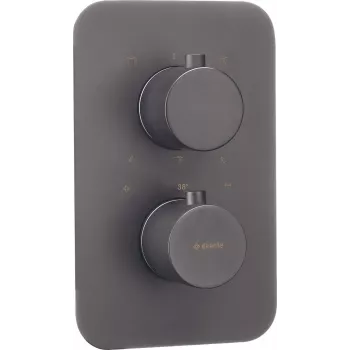 DEANTE Elemento exterior para termostato BOX cromado cuadrado