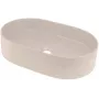 Lavabo de compuesto de granito DEANTE con escurridor - beige - 780x435 mm