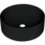 Lavabo de granito para encimera DEANTE 780x435mm Negro Un seno con escurridor
