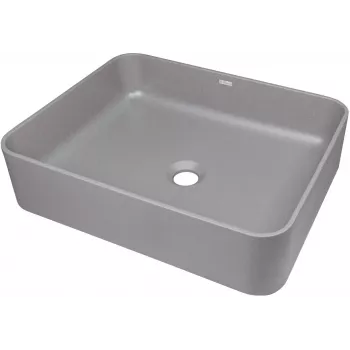 DEANTE Lavabo de sobreponer de granito negro