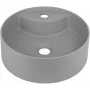 Lavabo de granito para encimera DEANTE con espacio para grifo - Negro, 1 seno, escurridor integrado