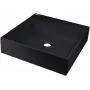 DEANTE Lavabo de granito para montaje sobre encimera con taladro de grifo - 400x400 mm - beige