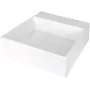 DEANTE lavabo sobre encimera de granito con orificio para grifo y rejilla de desagüe cromada - Graphite Black
