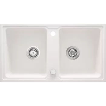 DEANTE fregadero de granito doble cubeta ZQZ_A203 negro