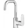 DEANTE Hiacynt grifo de lavabo con caño rectangular, cromo, monomando, cartucho cerámico 35 mm