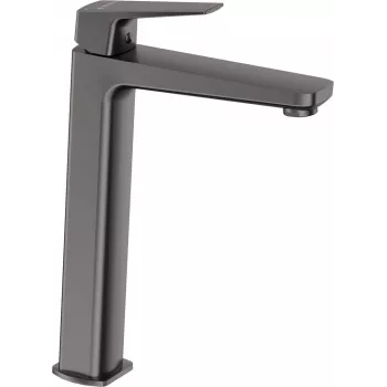 DEANTE Grifo monomando de lavabo de caño alto cromado latón Arnika